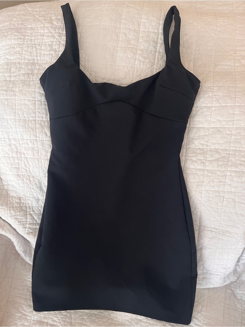 Zara Black Sleeveless Bodycon Mini Dress Size Small Lined Cocktail Party
